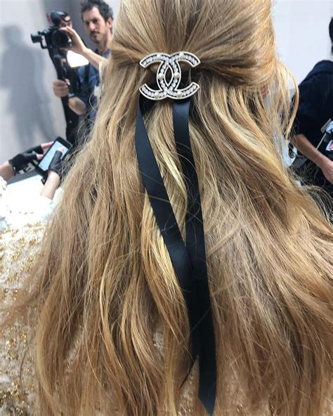 chanel hair piece|high quality Chanel hair accessories.